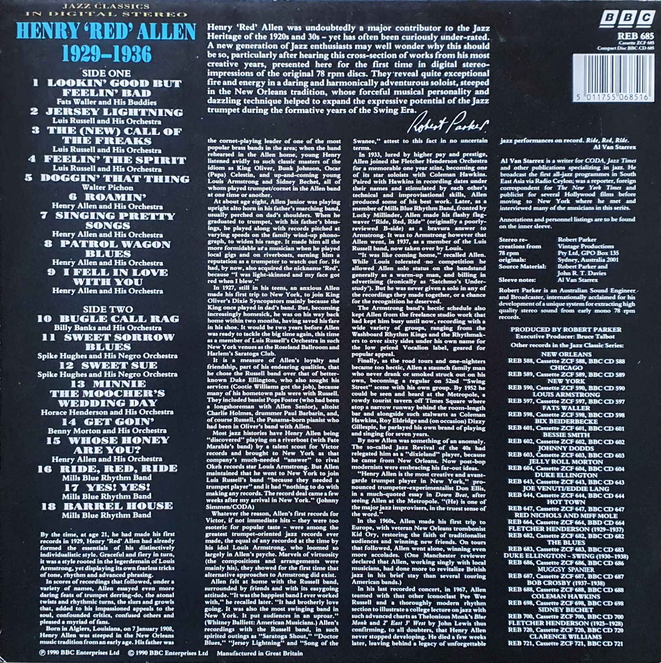 Back cover of REB 685